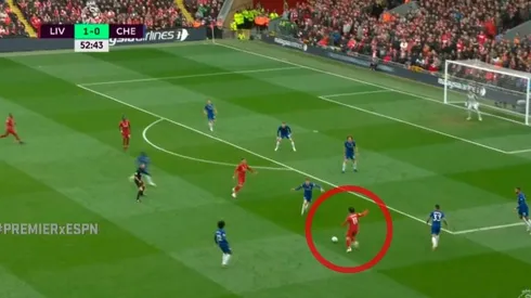 Golazo de Salah. (ESPN)