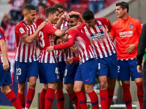 Atlético Madrid ganó de la mano de Griezmann y quedó a 9 del Barcelona
