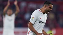 A lo Pablo Lescano: Mercado festejó ATR el triunfo del Sevilla