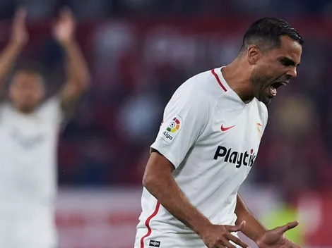 A lo Pablo Lescano: Mercado festejó ATR el triunfo del Sevilla