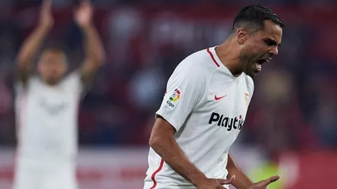 A lo Pablo Lescano: Mercado festejó ATR el triunfo del Sevilla