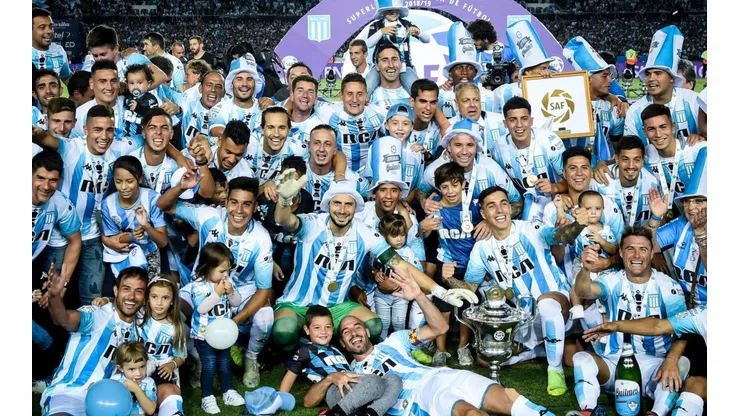 Racing viene de ganar la Superliga.