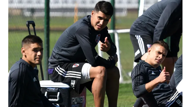 Exequiel Palacios ya está listo para jugar.