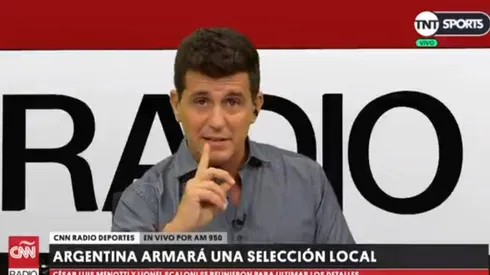 Castillo contó en TNT Sports los pedidos que le hizo Menotti a Scaloni