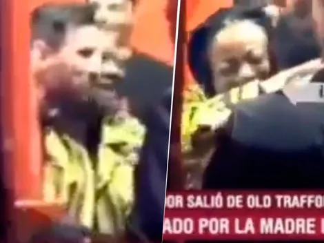 No podemos más: la mamá de Lukaku conoció a Messi tras el partido y se volvió loca