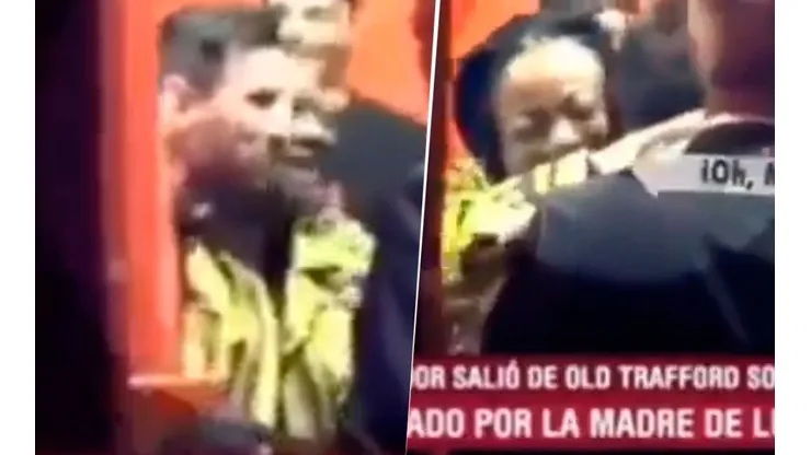 No podemos más: la mamá de Lukaku conoció a Messi tras el partido y se volvió loca