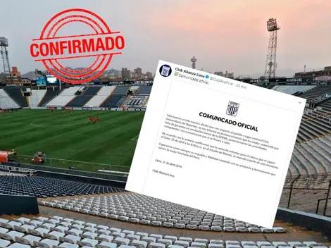 Alianza Lima lo confirmó: se juega el lunes