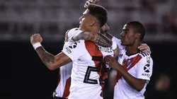 TRIUNFO DEL CAMPEÓN. Martínez Quarta celebra el 2-0 de River ante Alianza Lima (Foto: Getty).