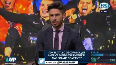 Foto de Rafa Marquez en el programa.