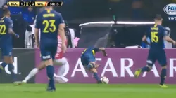 Esto es Boca: Tevez la perdió, luchó y se tiró de cabeza como loco