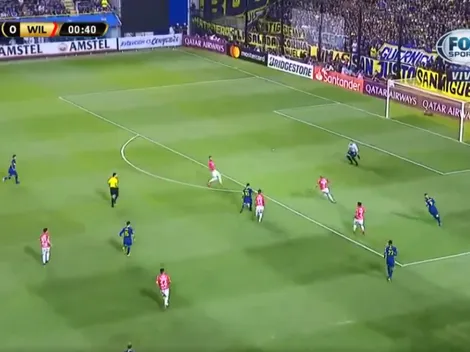 Era un golazo: el mano a mano que tuvo Tevez a los 40 segundos