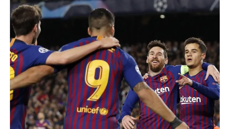 Manchester United vs Barcelona.