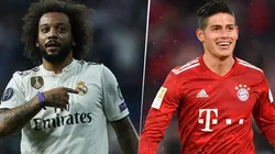¿Se encuentran en la Juventus? James y Marcelo intercambiaron mensajes en Instagram