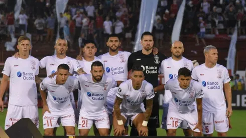 Cruzeiro vs Huracán por la Copa Libertadores.