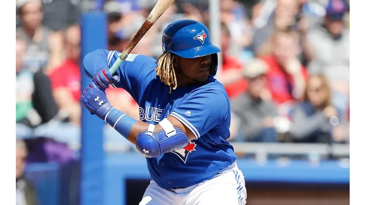 Vladimir Guerrero Jr tiene 18 kilos de sobrepeso