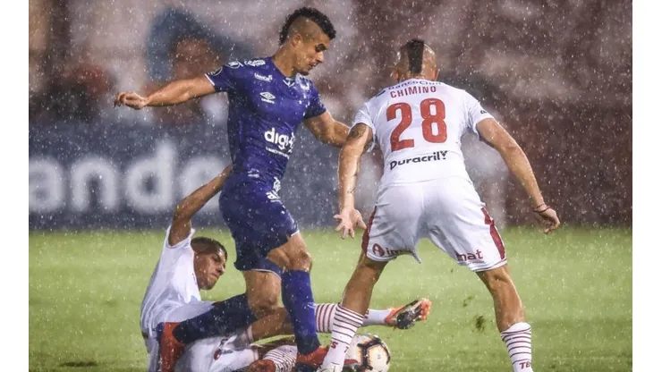 Cruzeiro vs Huracán por la Copa Libertadores.