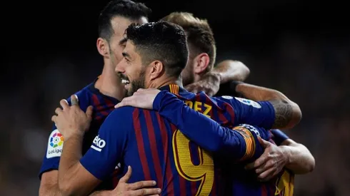 Manchester United vs Barcelona por la Champions League.