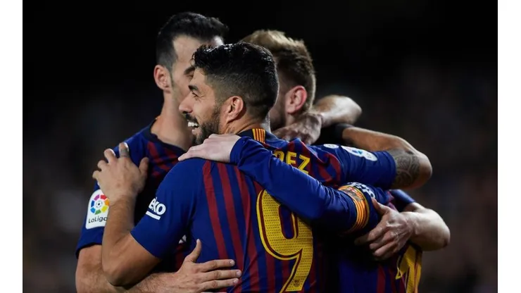 Manchester United vs Barcelona por la Champions League.