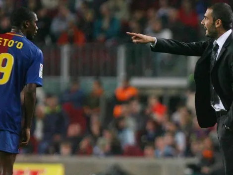 Sigue enojado: Eto'o disparó contra Guardiola y exigió que "le pida perdón"