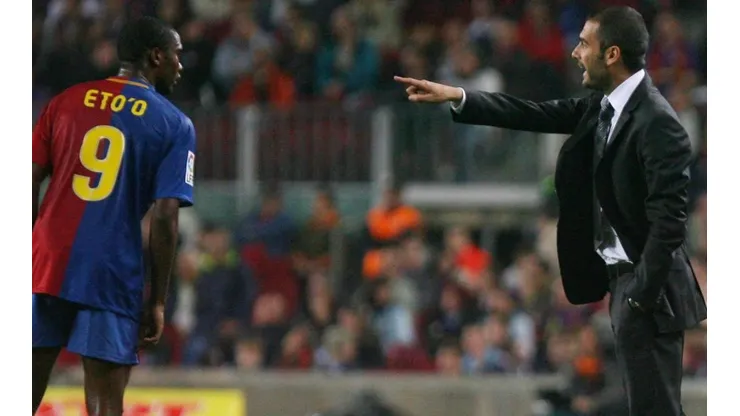 Sigue enojado: Eto'o disparó contra Guardiola y exigió que "le pida perdón"