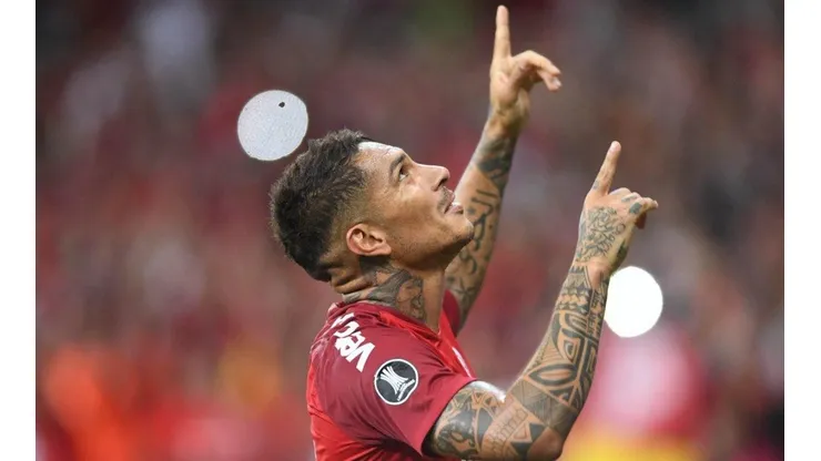 Paolo Guerrero, la gran figura del partido.
