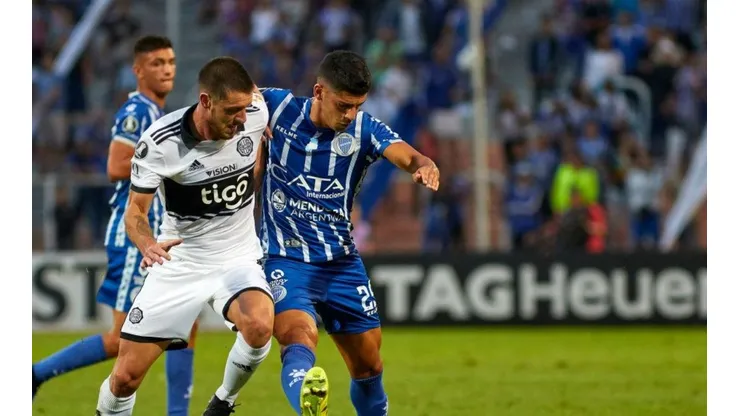 Olimpia vs Godoy Cruz por la Copa Libertadores.