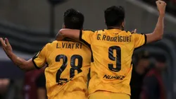 Peñarol vs Liga por la Copa Libertadores.