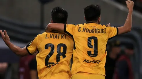 Peñarol vs Liga por la Copa Libertadores.