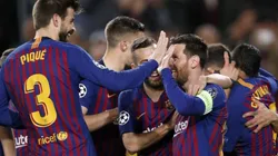 Manchester United vs Barcelona por la Champions League.