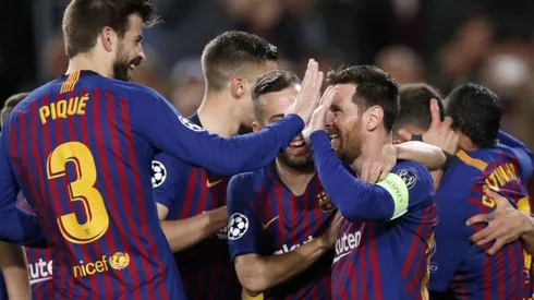 Manchester United vs Barcelona por la Champions League.