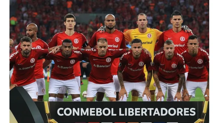 Internacional vs Palestino por la Copa Libertadores.