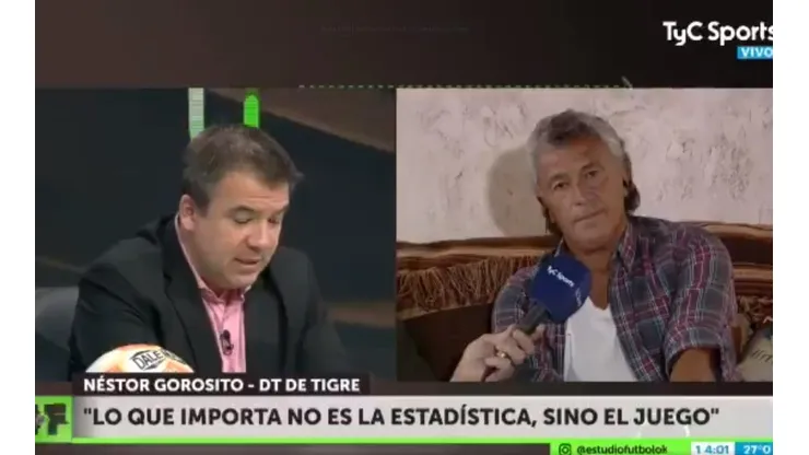 Messi estaba mirando una entrevista en TyC Sports y le mandó un mensaje en vivo a Recondo