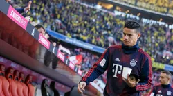 Foto de James Rodríguez, actual jugador de Bayern Munich.