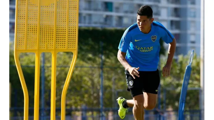 Parte médico oficial en Boca: se lesionó Jorman Campuzano