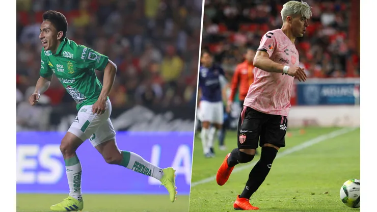 Mena y Brian Fernández son los dos goleadores del campeonato.