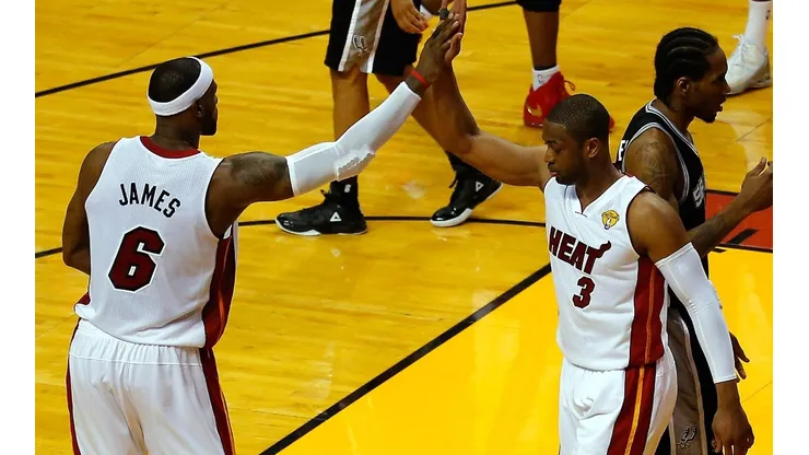 Dwyane Wade admitió lo difícil que fue jugar con LeBron James