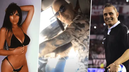 Foto de Lunati con su novia.