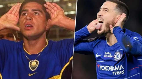 Era como todos pensábamos: Hazard reveló que le dedicó su golazo al West Ham a Riquelme