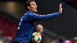 Scaloni habló tras su accidente.