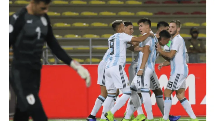 Chile vs Argentina por el Sudamericano Sub 17.