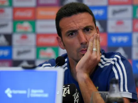 Oficial de la Selección Argentina: ¡Scaloni ya recibió el alta médica!