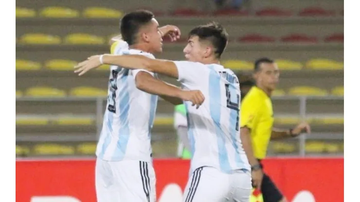 Chile vs Argentina por el Sudamericano Sub 17.