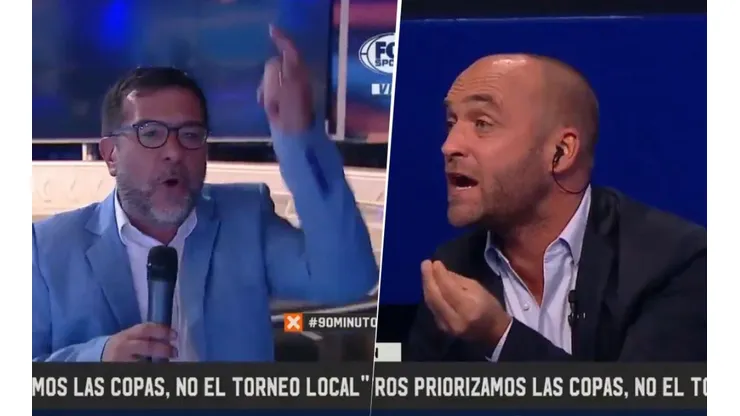 Gritos por todos lados: en FOX se cruzaron fuerte dos periodistas