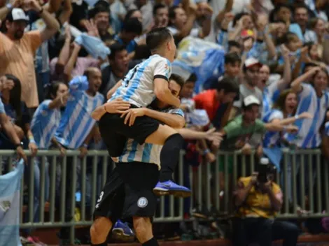 Argentina venció a Brasil y se coronó en el Mundial de Futsal AMF