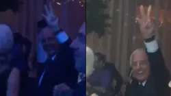 Se filtró un video de D'onofrio en una fiesta privada trolleando a Boca una vez más