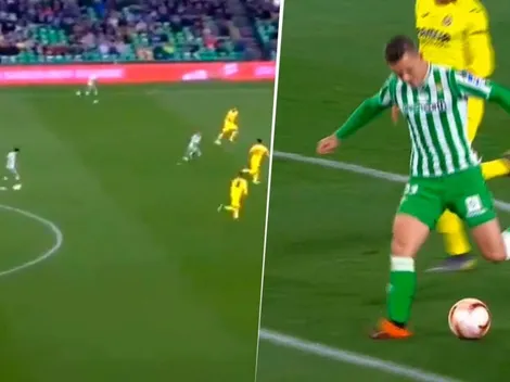 Guardado lo dejó mano a mano con el arquero y Lo Celso la picó como los dioses