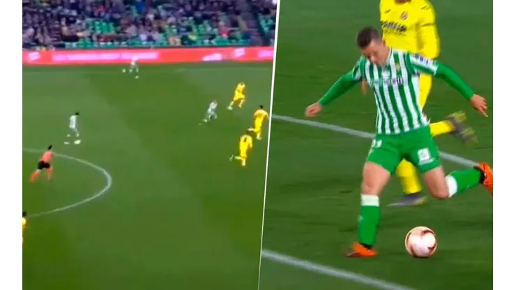 Asistencia de Guardado y gol de Lo Celso.