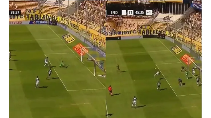 Independiente se lo dio vuelta a Rosario Central en el primer tiempo con dos golazos de otro partido