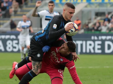 Inter festejó la vuelta de Icardi al Giuseppe Meazza, pero no pudo con Atalanta