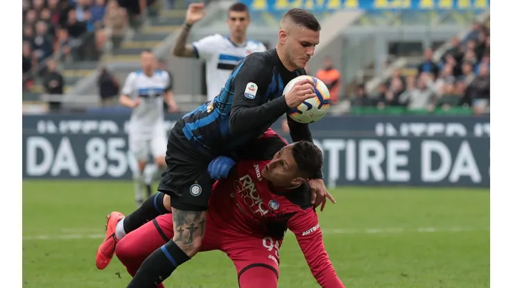 Inter festejó la vuelta de Icardi al Giuseppe Meazza, pero no pudo con Atalanta